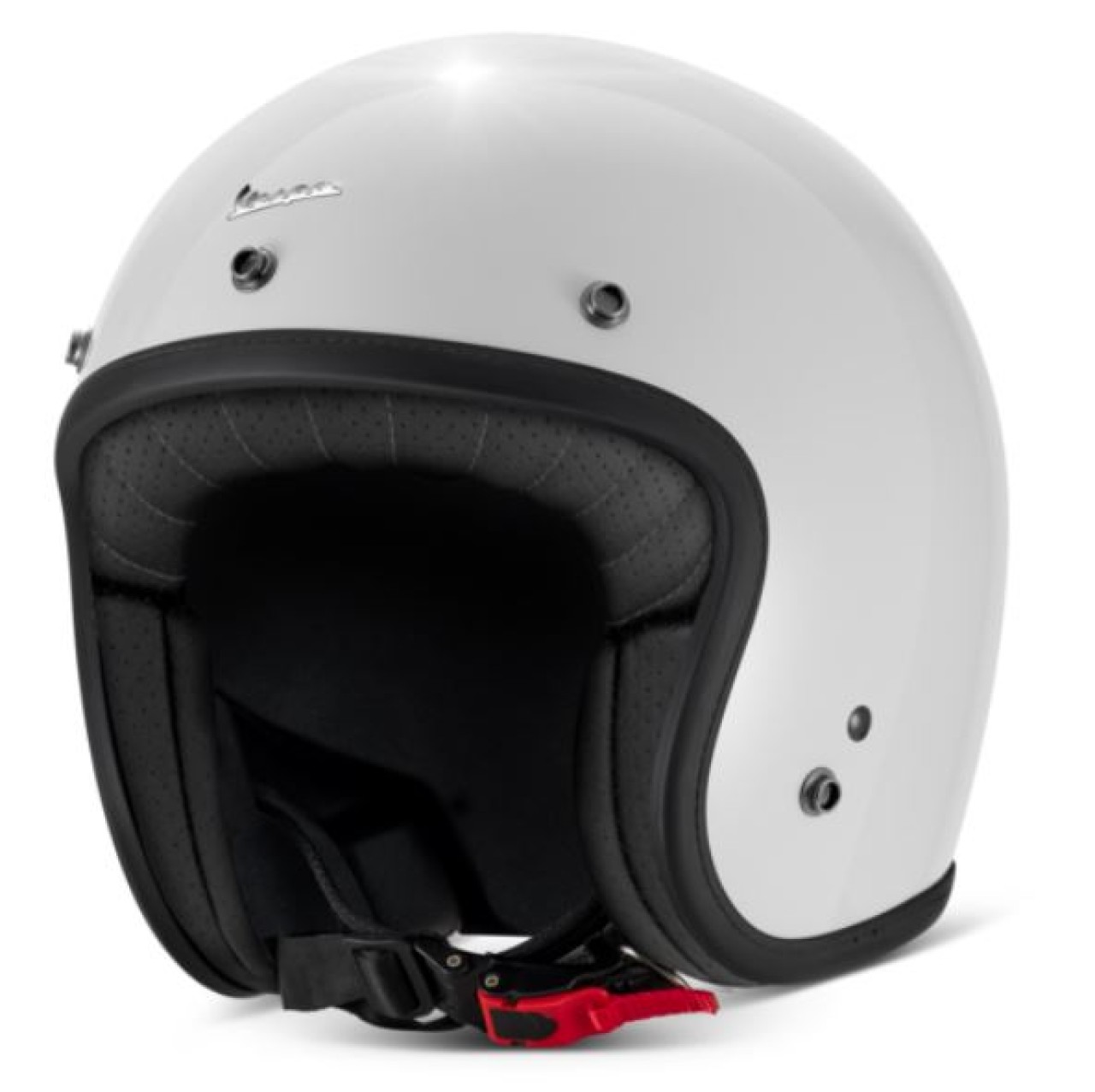 Casco jet Vespa Versilia blanco - L