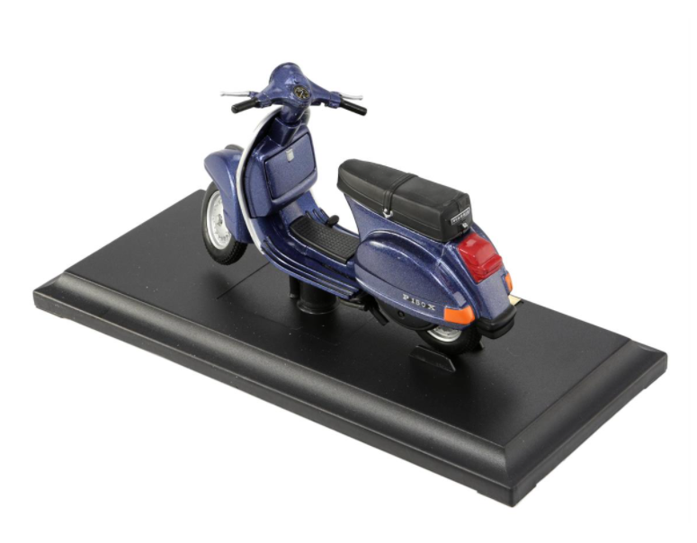 Modelo Vespa P150X (1978), azul
