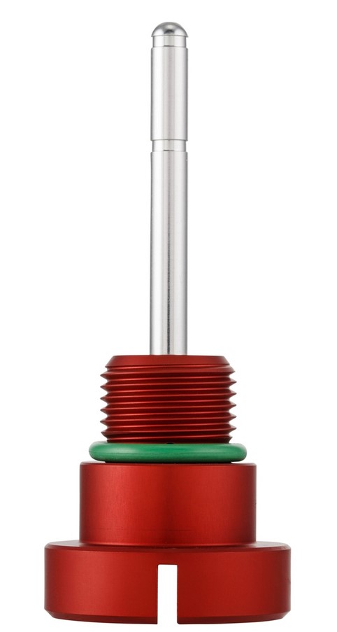 Tapón de llenado de aceite del motor para Vespa, rojo mate