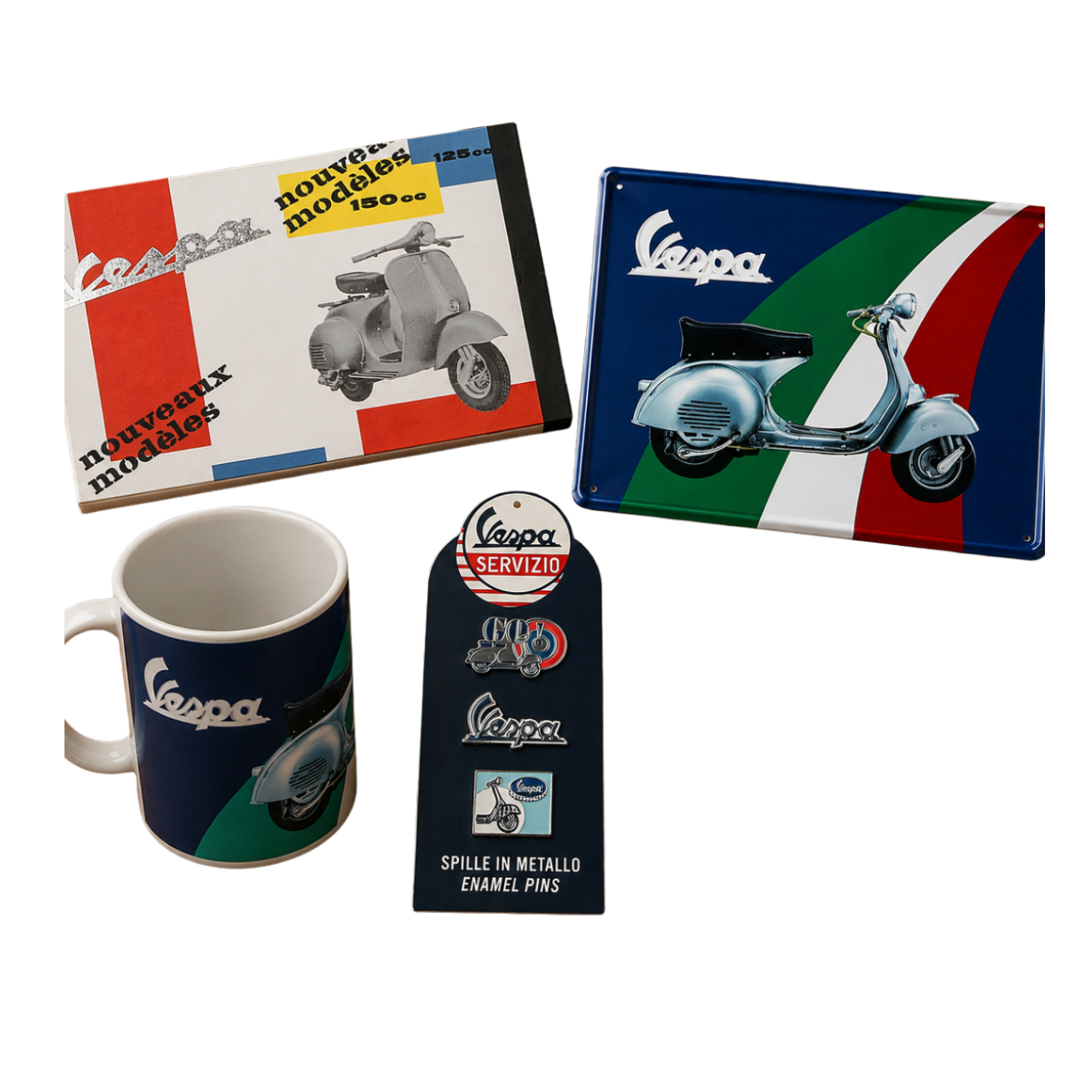 Paquete de productos de Vespa «Italian Classics»
