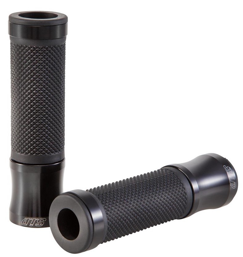 Puños para Vespa GTS/GTS Super/GT/GT L 125-300cc, negro brillante