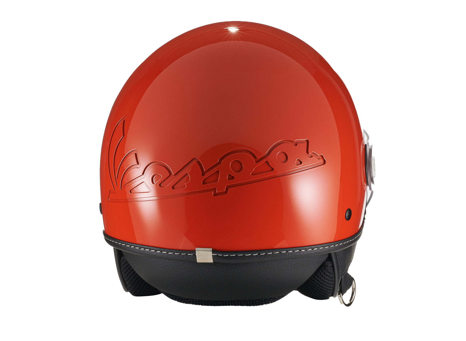 Visera Casco Vespa Jet 4.0 naranja impolsivo