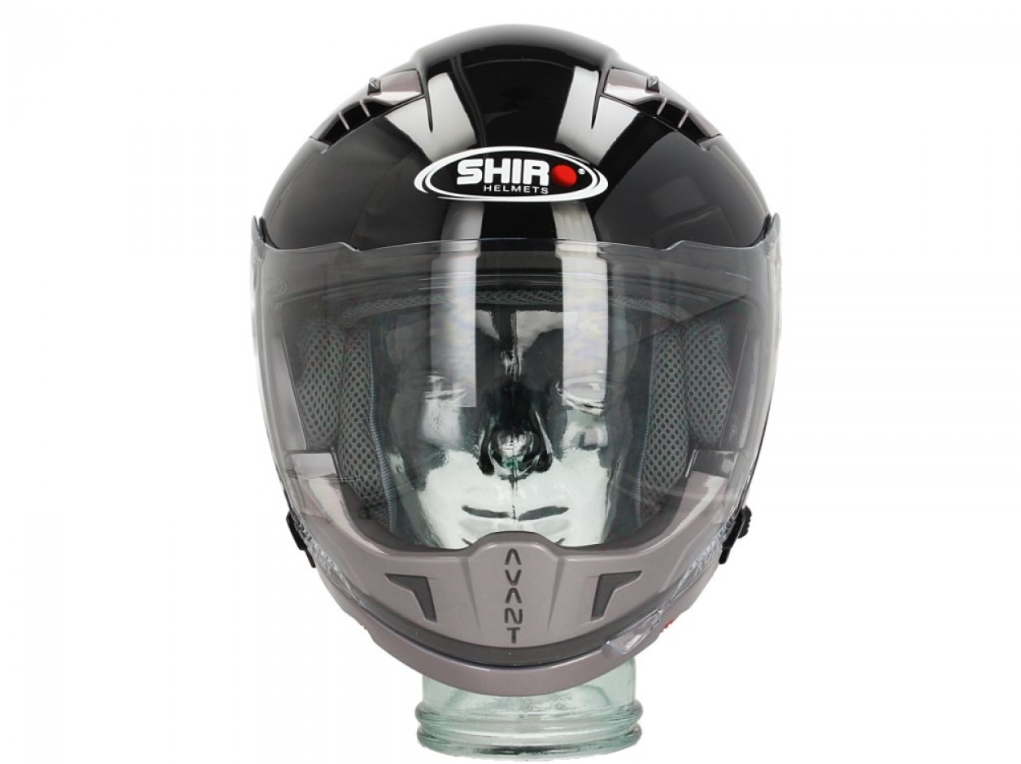 Casco modular Shiro, SH414, sistema, negro