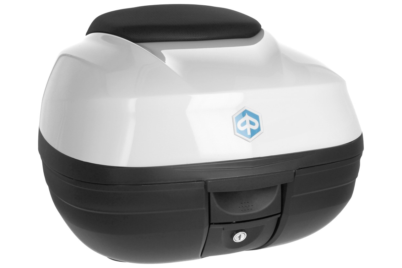 Top Case 37 l, blanco (XB3_weiß 533) para Piaggio MP3 400 / 500 HPE 2020-2021