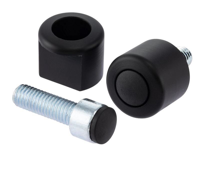 Tapa del orificio del retrovisor RIZOMA para Vespa GTS/GTS Super 125-300cc ('19-'22), negro