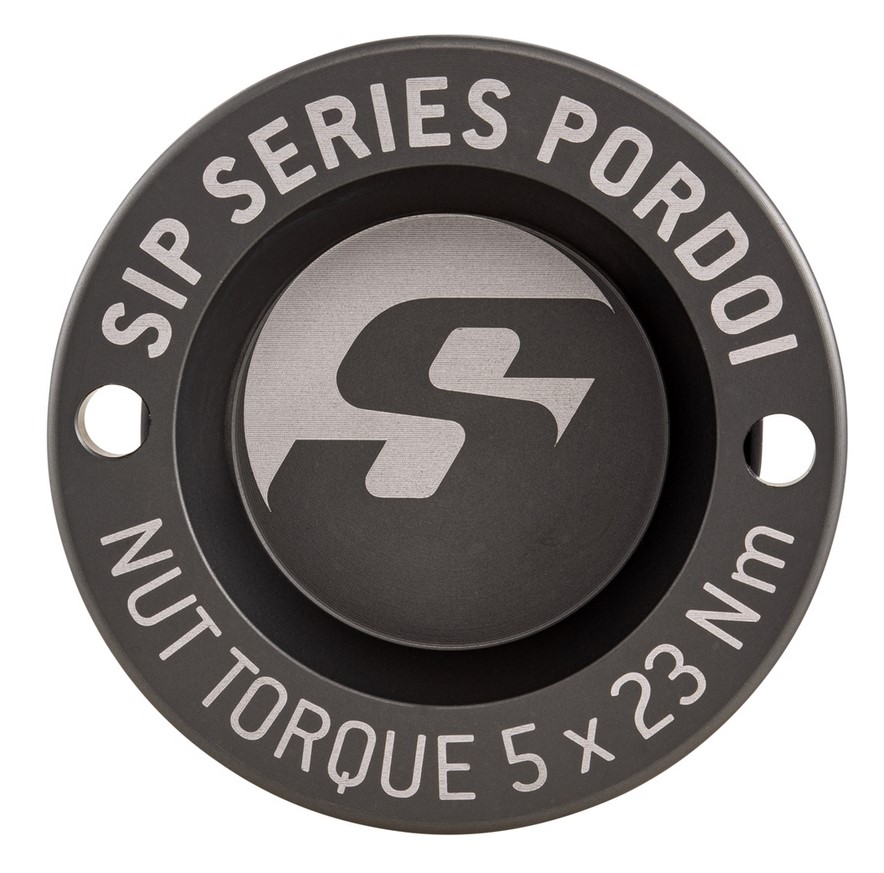 Guardapolvo delantero de 12" para Vespa GTS/GTS Super/GTV/GT 125-300ccm, gris mate