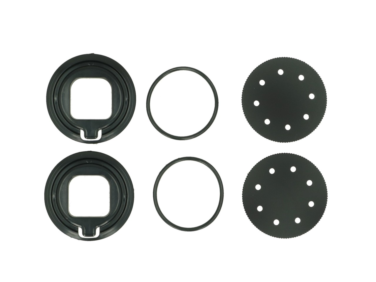 Juego de tornillos en negro mate para cascos Piaggio / Vespa