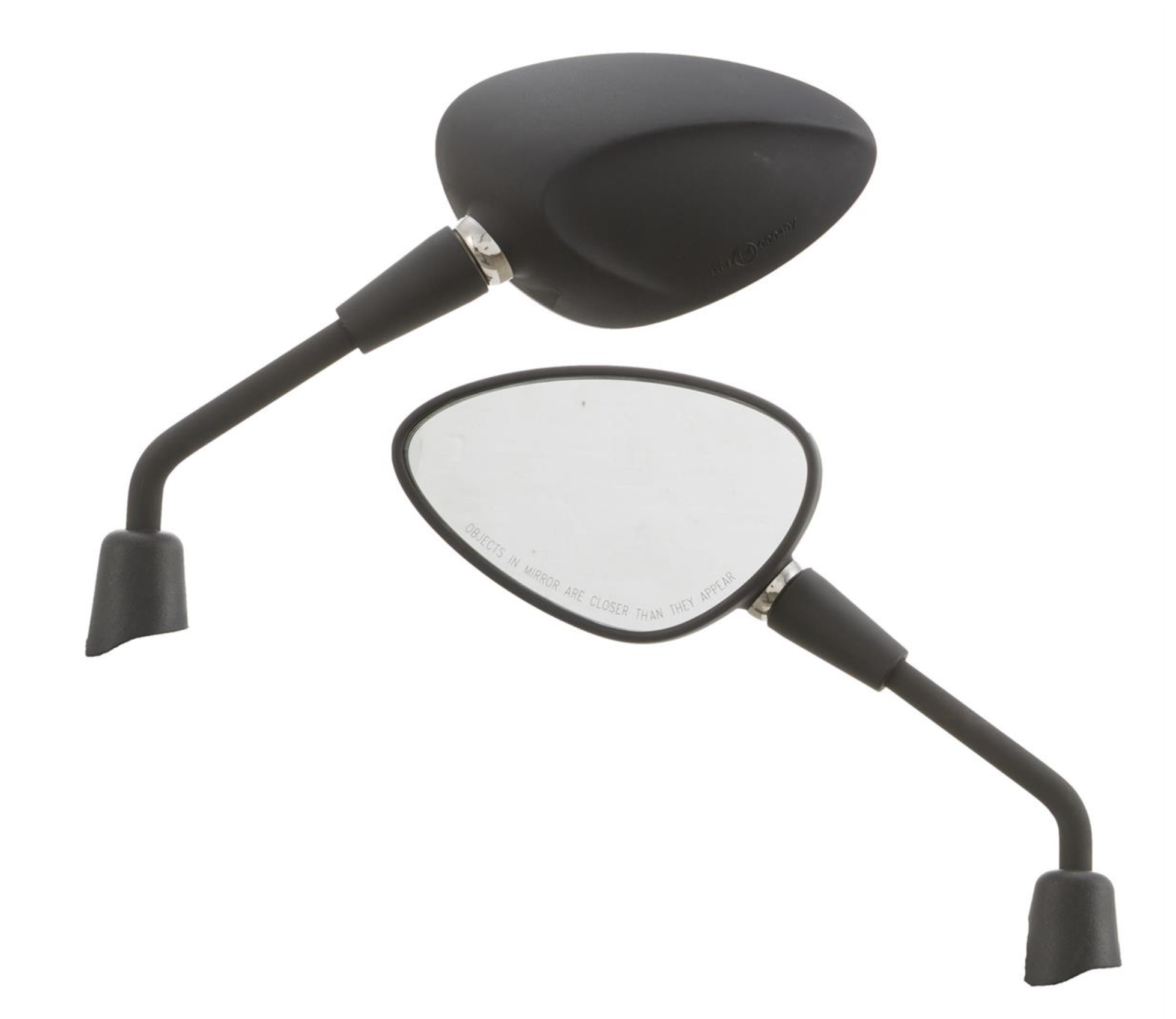 Espejo Shorty negro mate derecho e izquierdo para Vespa Sprint 50-150ccm 2T/4T