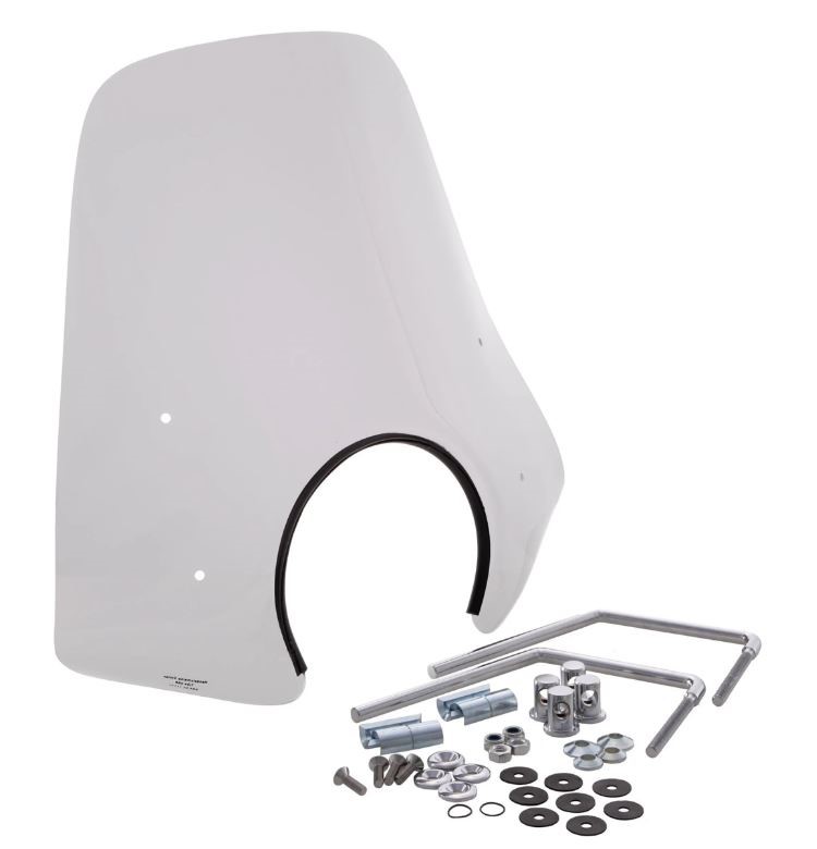 ERMAX Sportivo parabrisas para Vespa Primavera /Elettrica, transparente