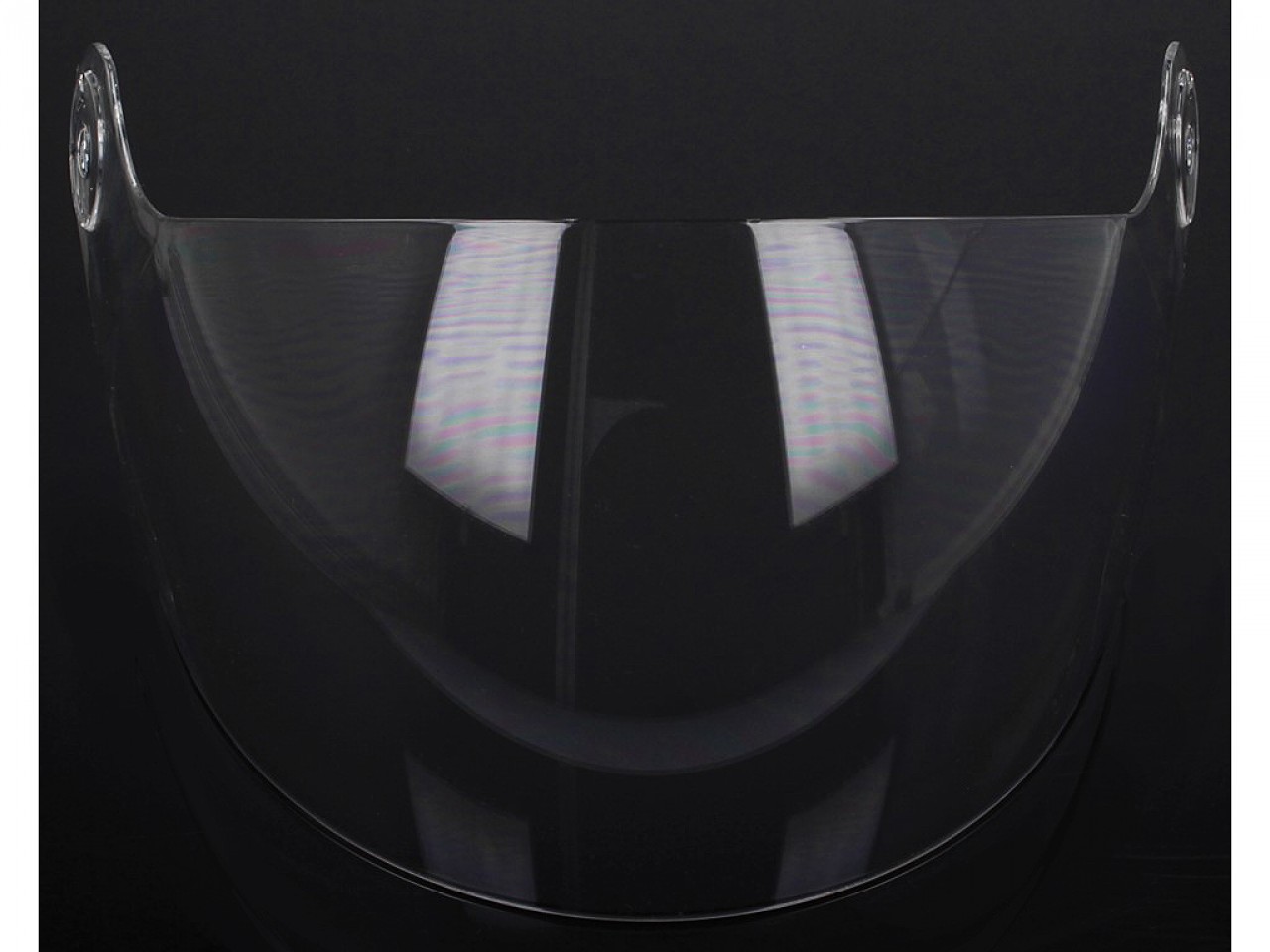 Visera Helmo Milano para casco Turbine, transparente, antirrayas, larga