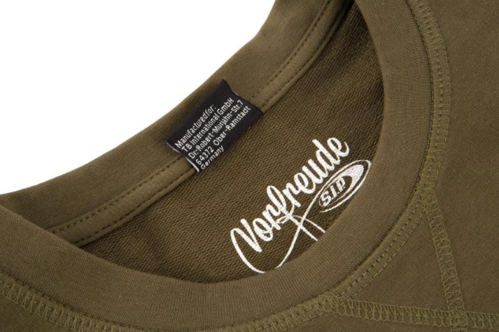 Sudadera "La vida es mejor en un Rally", hombre verde oliva