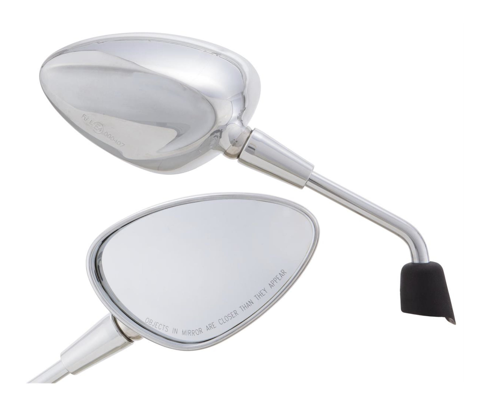 Espejo Shorty plata derecha e izquierda para Vespa Sprint 50-150cc 2T/4T