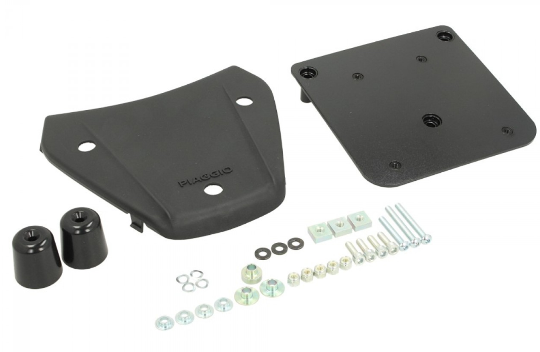 Placa de retención para topcase 37L para Beverly Original Piaggio