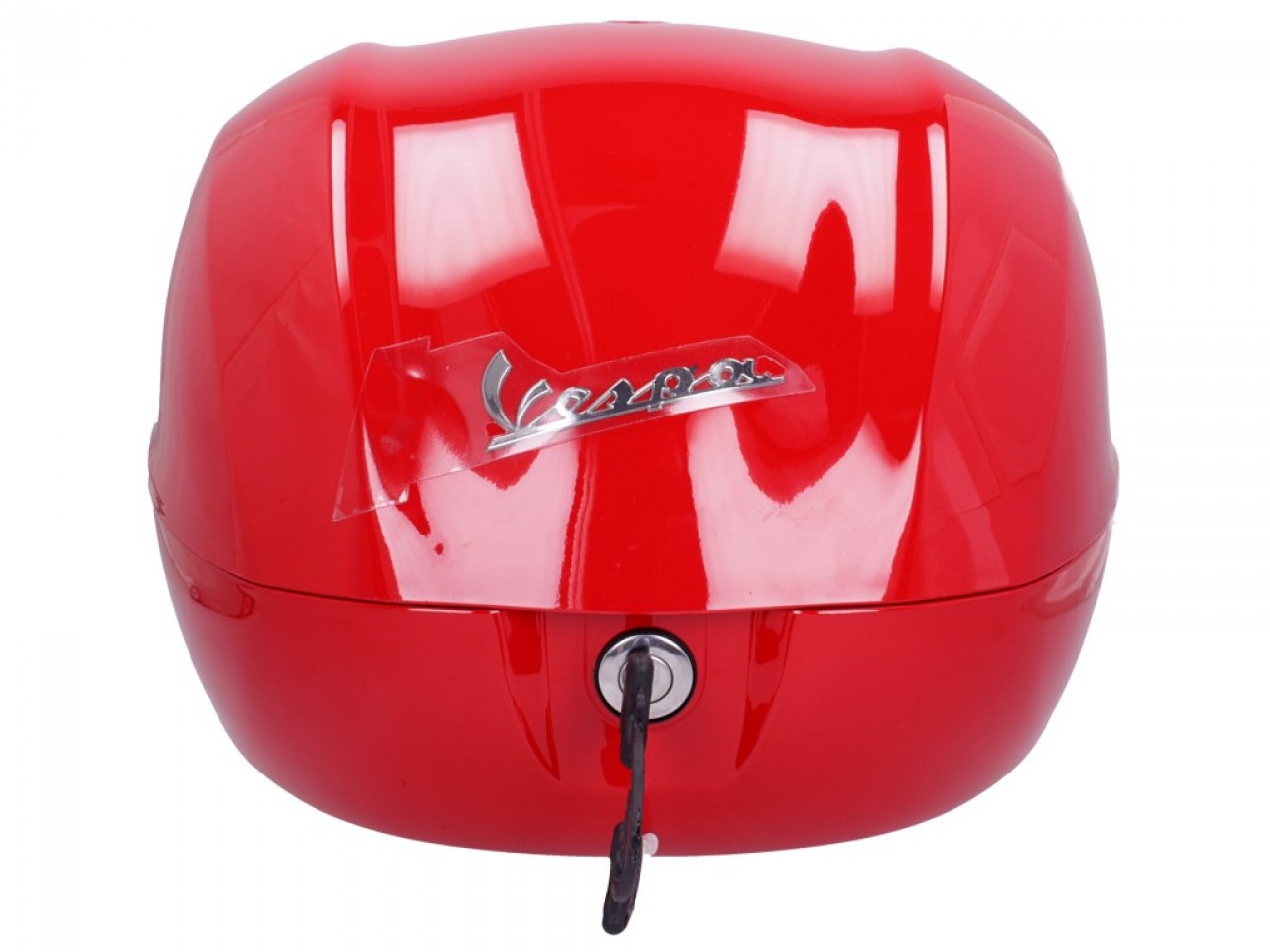 Kit baúl 32L dragón rojo (894), portaequipajes cromado para Vespa Sprint / Primavera