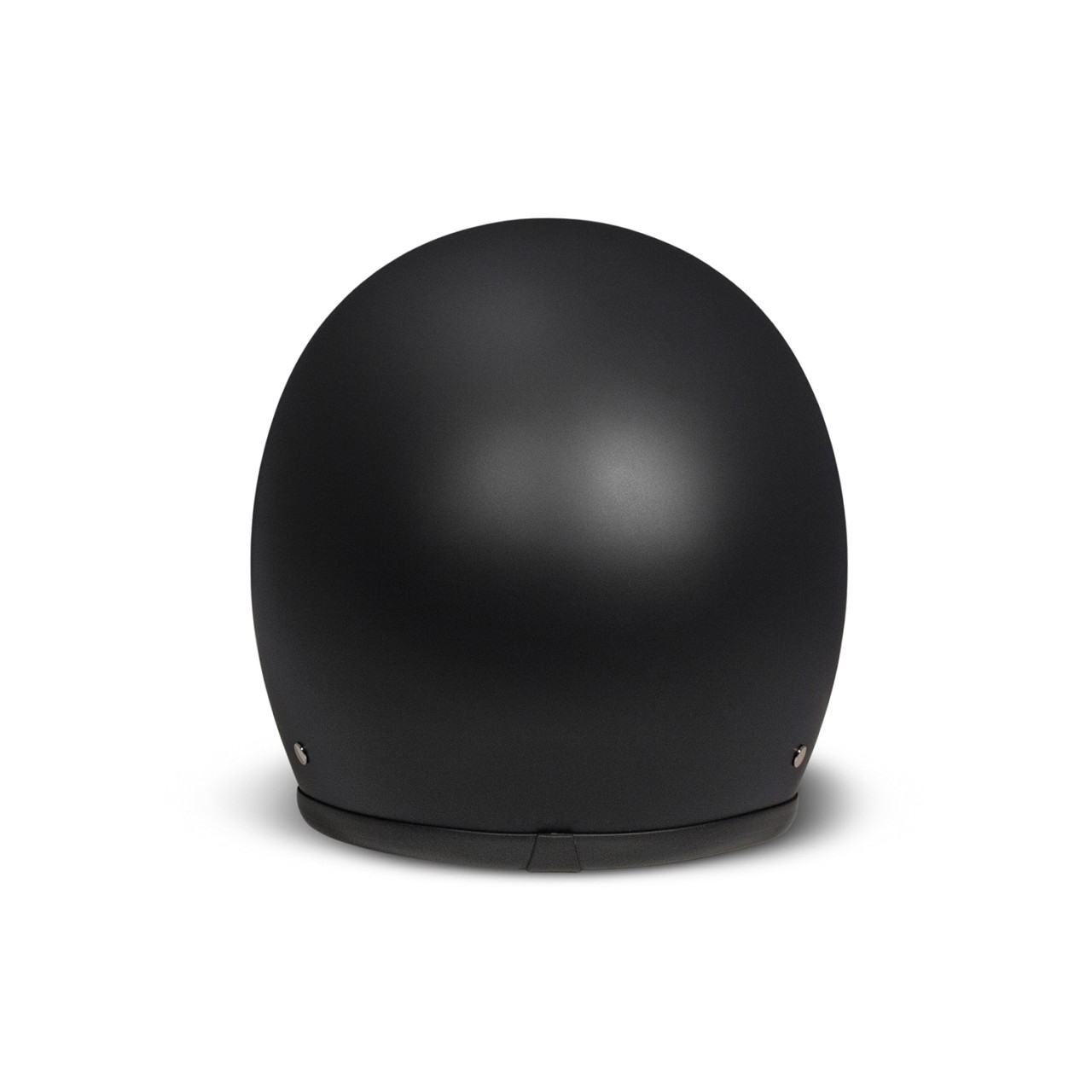 Casco abierto DMD Retro, negro mate, fibra de vidrio, ECE 22.06