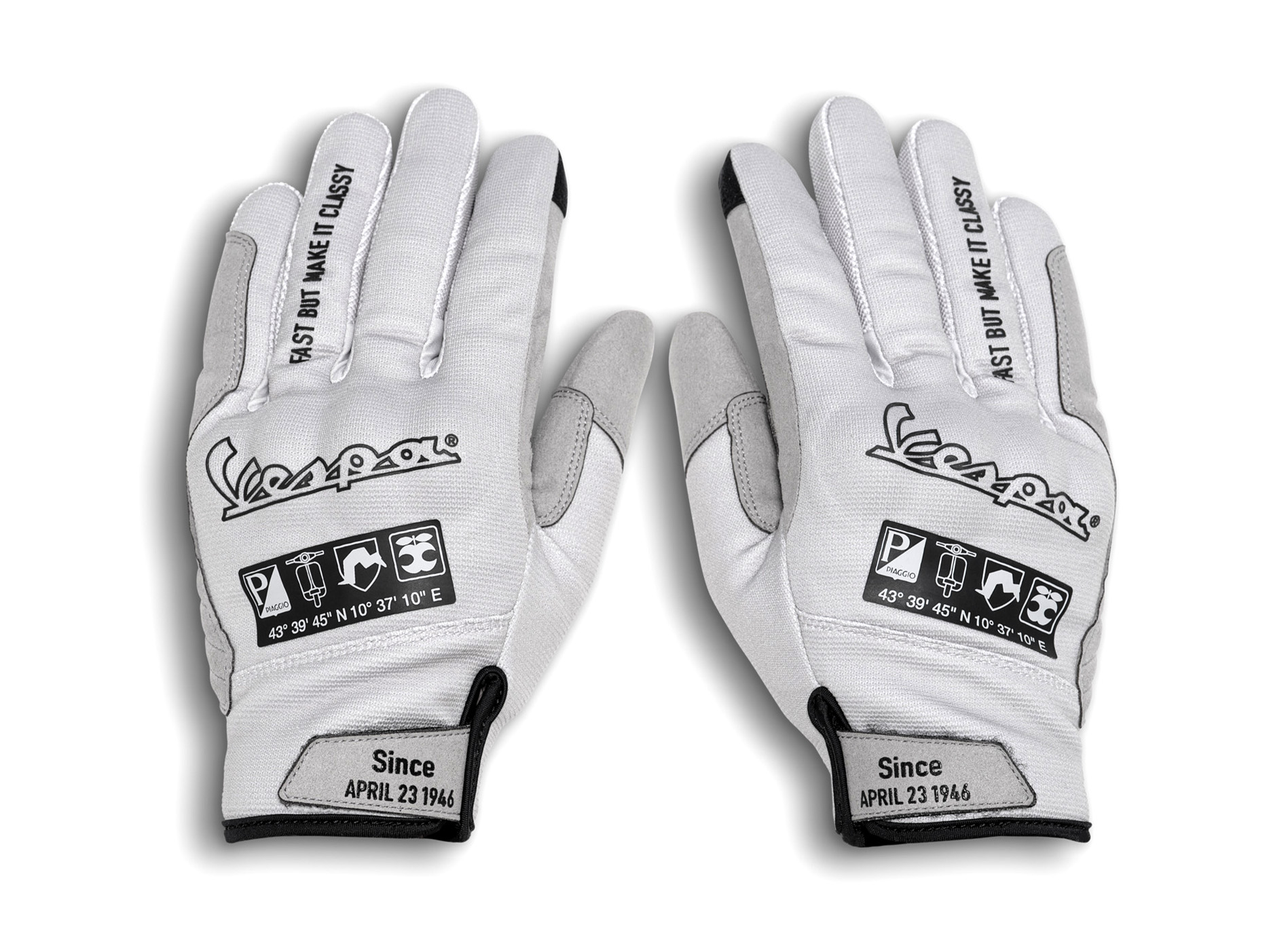 Guantes Vespa gris DEC