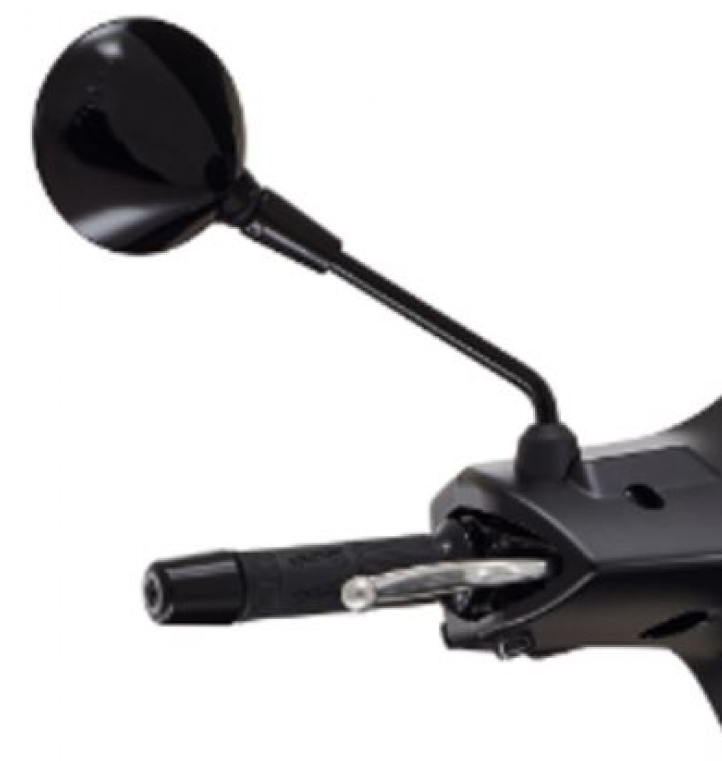 Retrovisor derecho, negro para Vespa GTS Super Tech HPE
