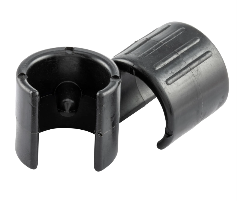 Pinza de sujeción portaequipajes FA Italia para Vespa, plástico, negro