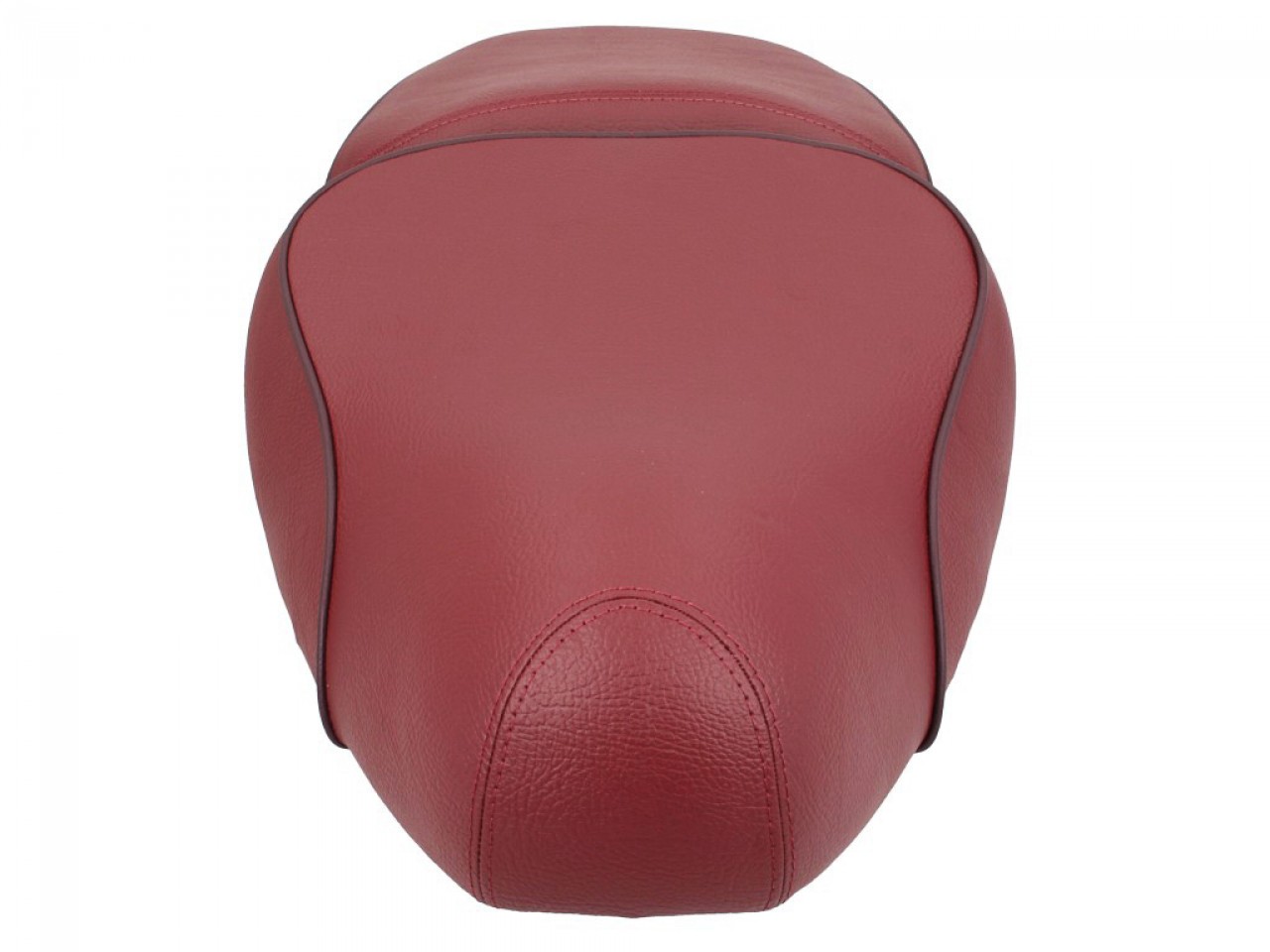 Vespa banco de cuero rojo de 2 plazas para LX 50-150cc Touring, ET2/ET4 /LX/LXV/S 50-150ccm-