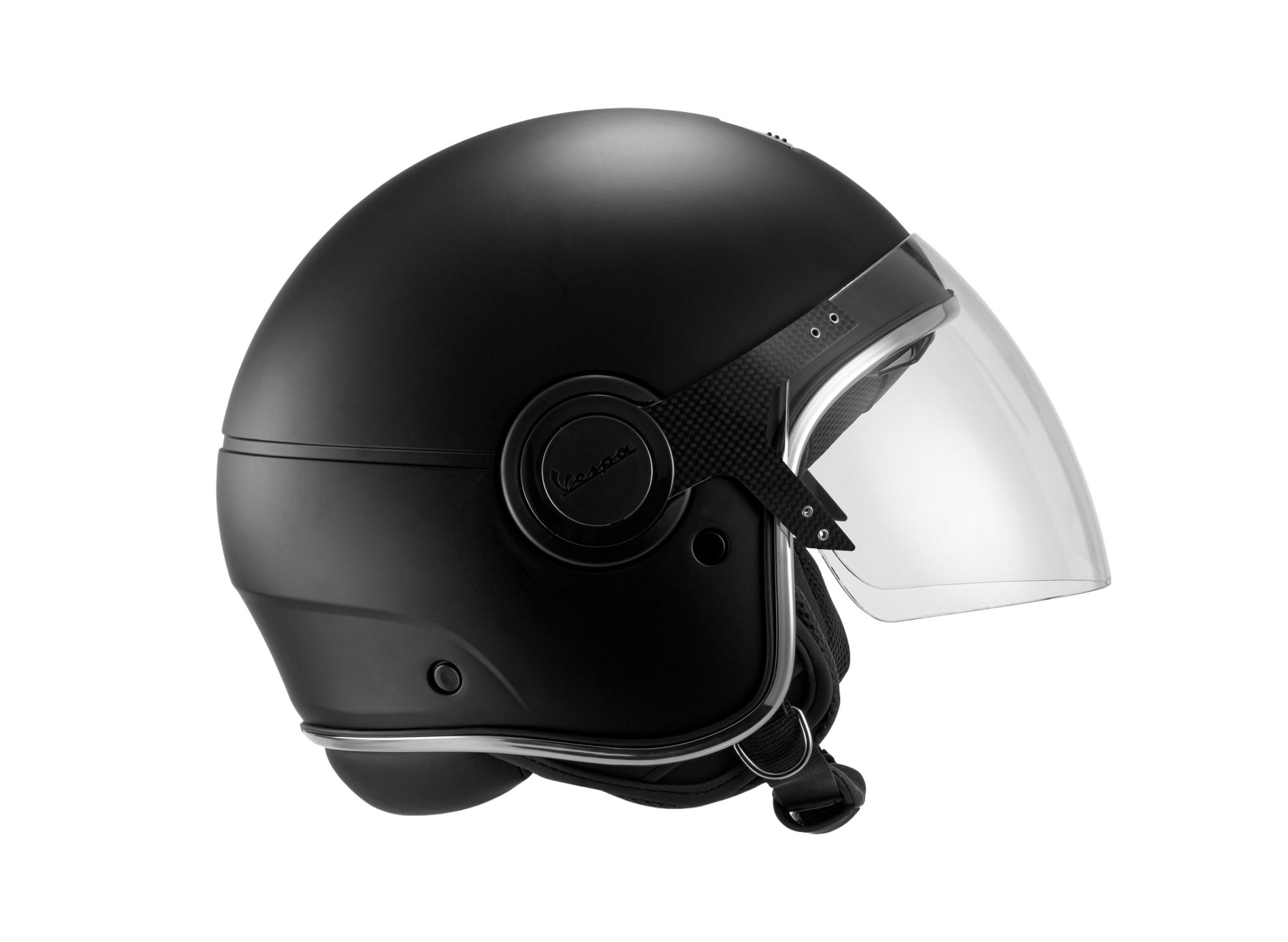 Casco Vespa jet, Vespa Argentario, negro