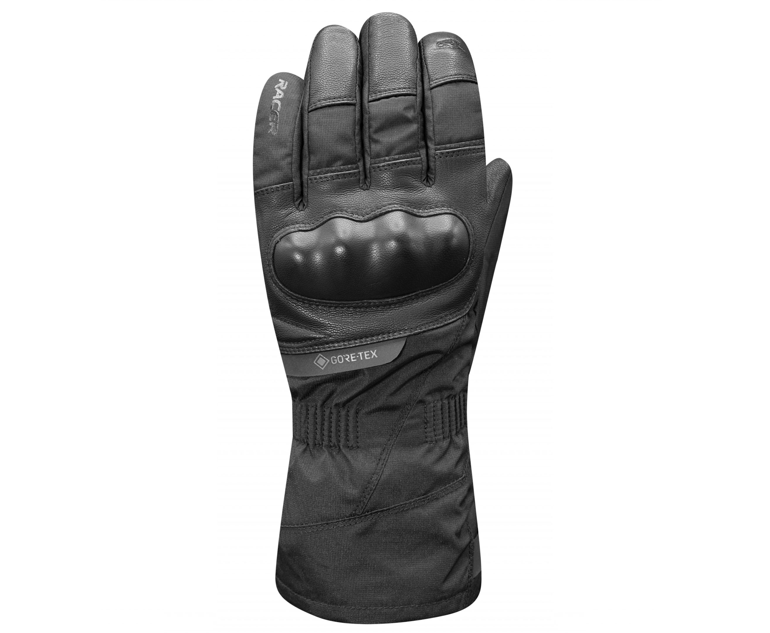 Guante de invierno Racer Command GTX - impermeable negro GORE-TEX®