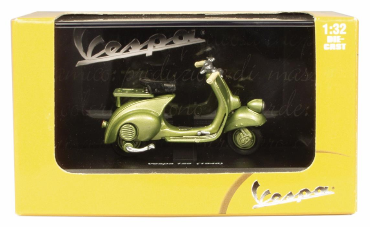 Modelo Vespa 125 (1948), verde
