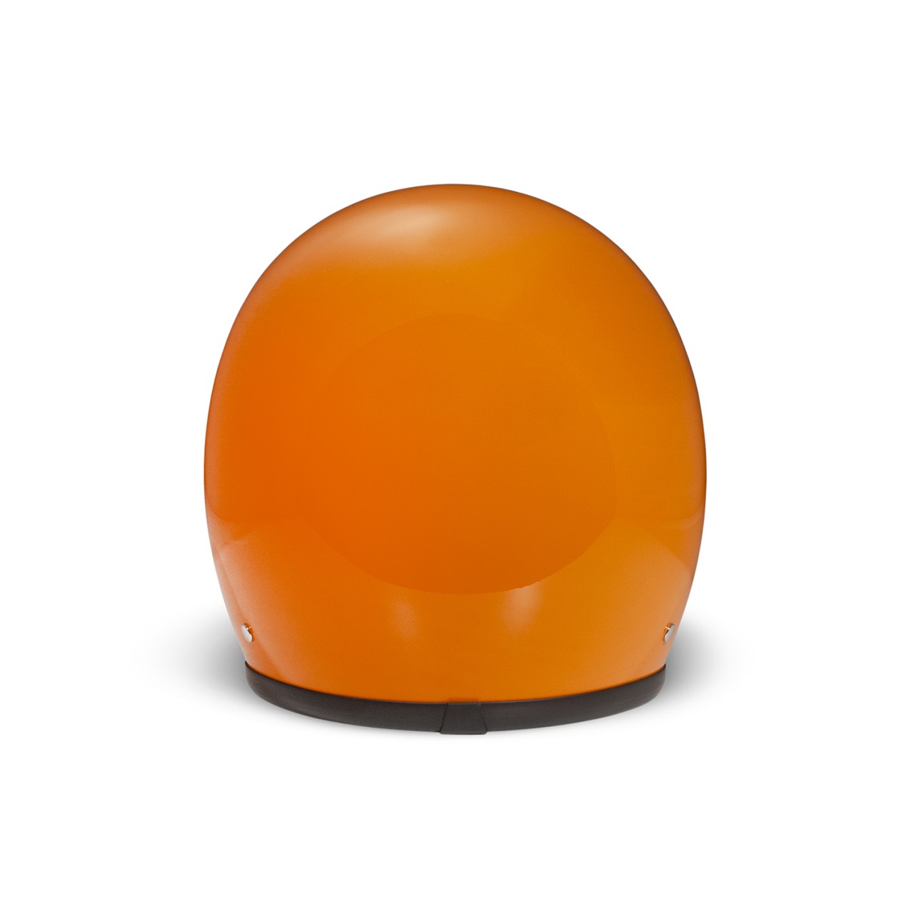 Casco abierto DMD Retro, naranja brillante, fibra de vidrio, ECE 22.06