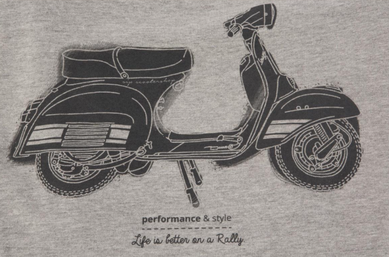 Sudadera "La vida es mejor en un Rally", hombre gris