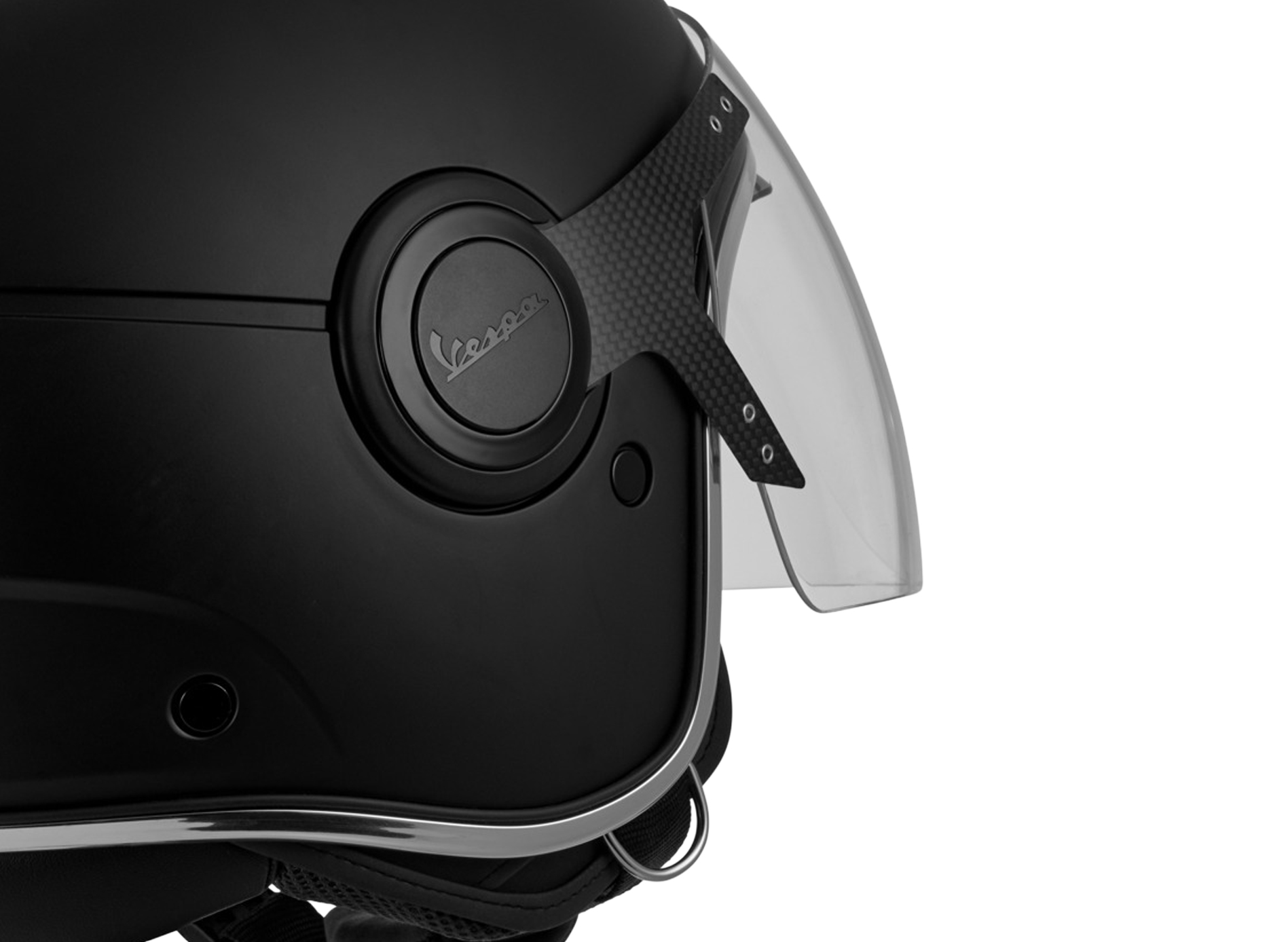 Casco Vespa jet, Vespa Argentario, negro