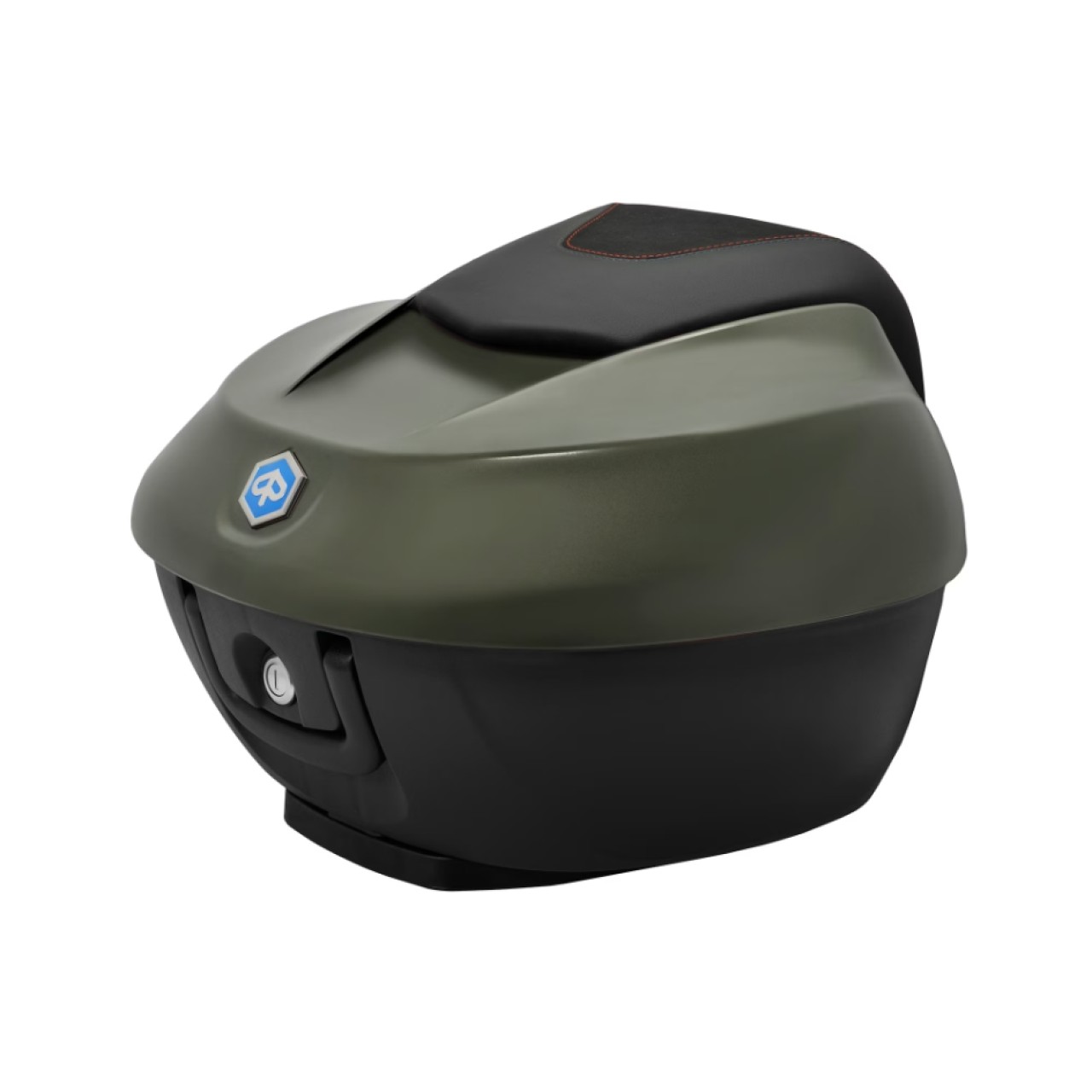 Top Case 36L para Piaggio Beverly HPE 310 / 400 con tapa pintada - verde 333/A