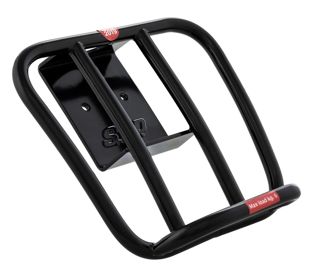 Portaequipajes trasero 70's para Vespa GTS / GTS Super HPE 125-300 ('19-), negro brillante