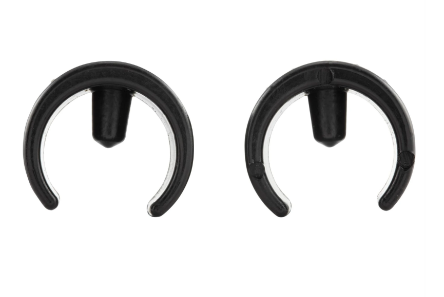 Pinza de sujeción portaequipajes FA Italia para Vespa, plástico, negro