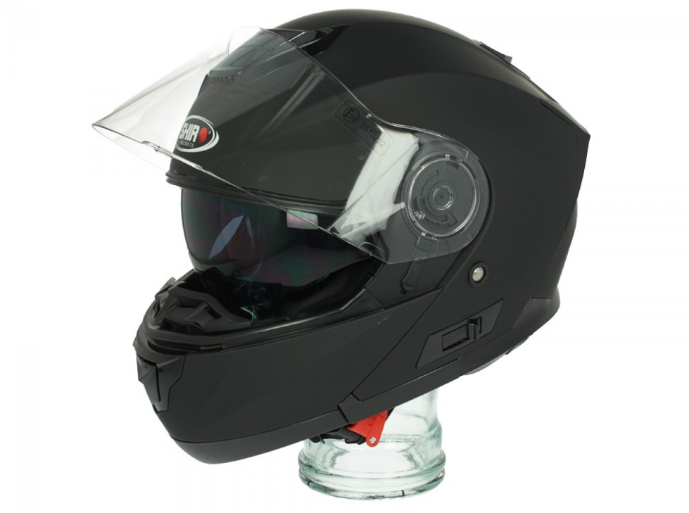 Casco modular Shiro, SH507, negro mate