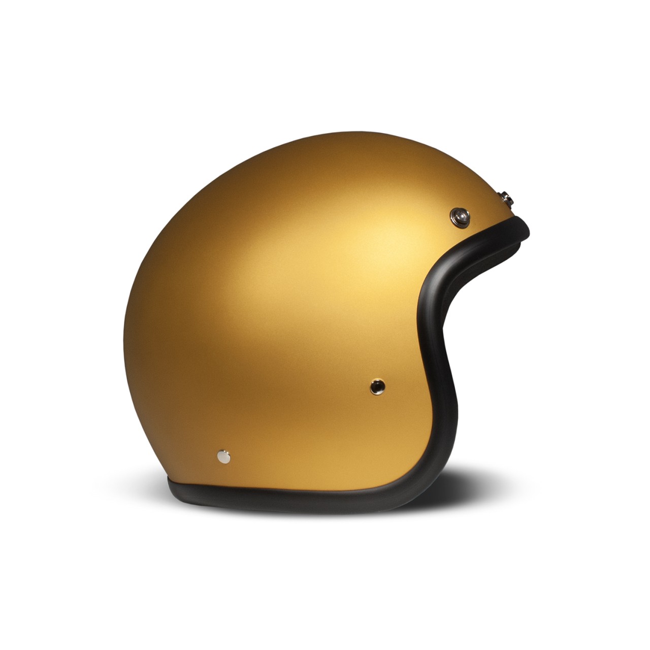 Casco abierto MD Retro, dorado brillante, ocre, fibra de vidrio, ECE 22.06