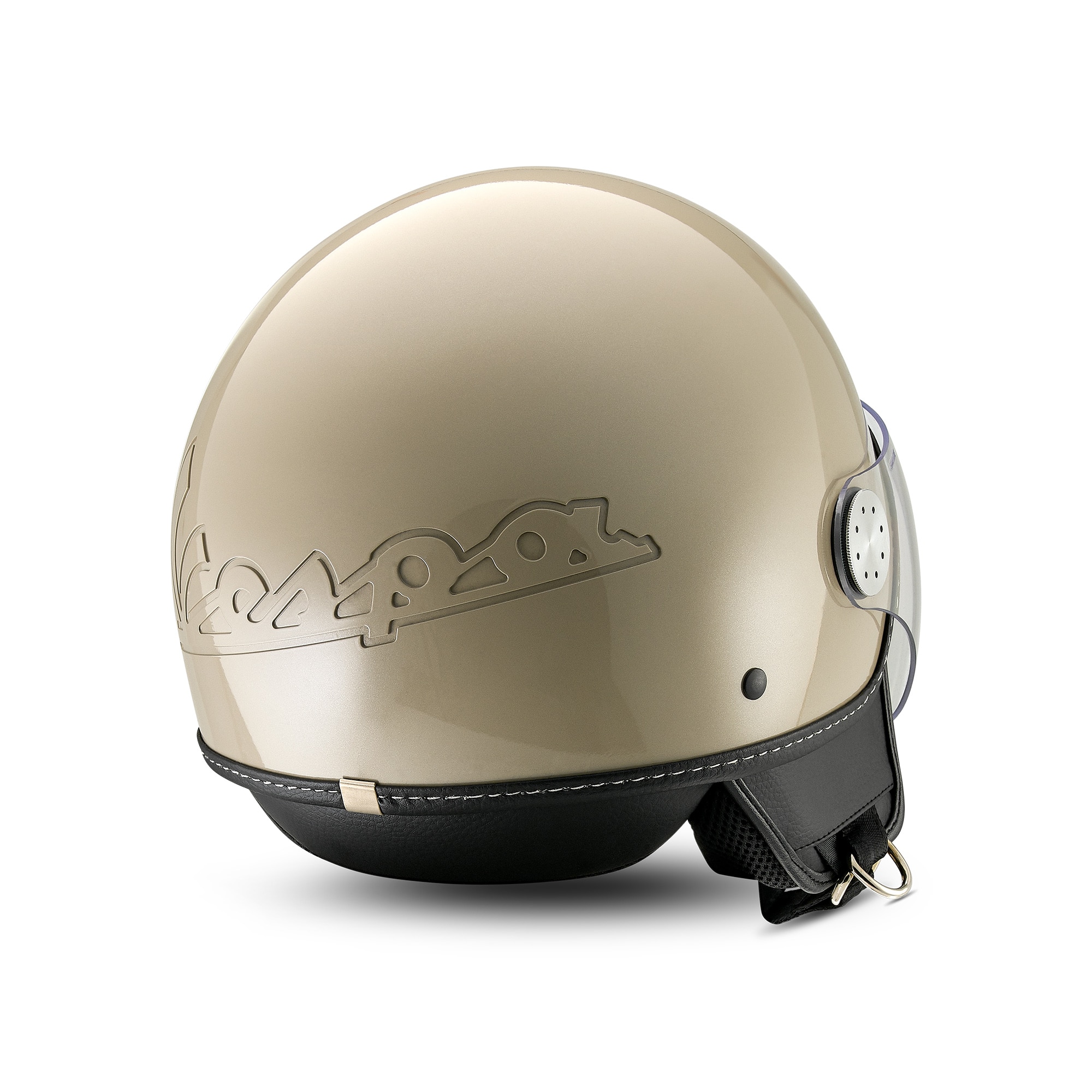 Visera Casco Vespa Jet 4.0 naranja impolsivo