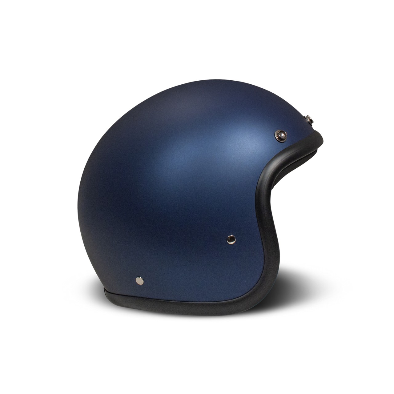 Casco abierto DMD Retro, azul mate, Matt Deep Blue, fibra de vidrio, ECE 22.06