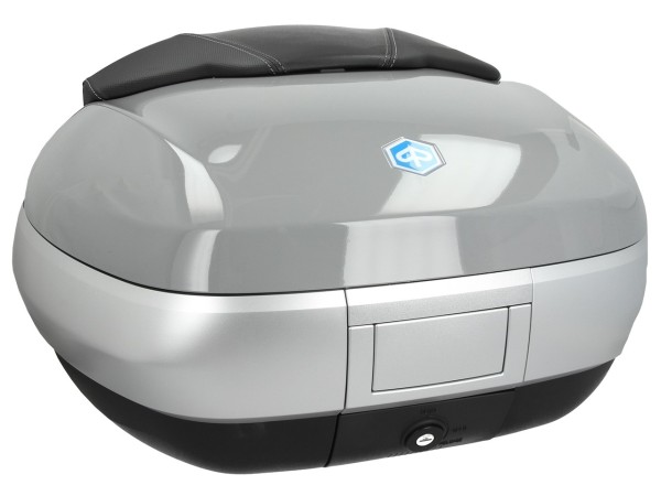Top Case 50 l, plata (grigio Mouse 715/C) para Piaggio MP3 400 / 500 HPE 2020-2021